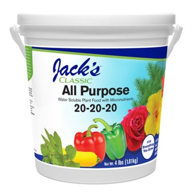 An image of All-Purpose 20-20-20 Jack's Classic 8 oz