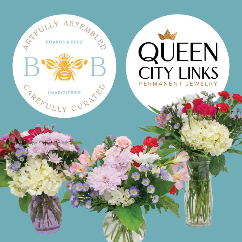 An image of Galentines Floral Arranging Workshop