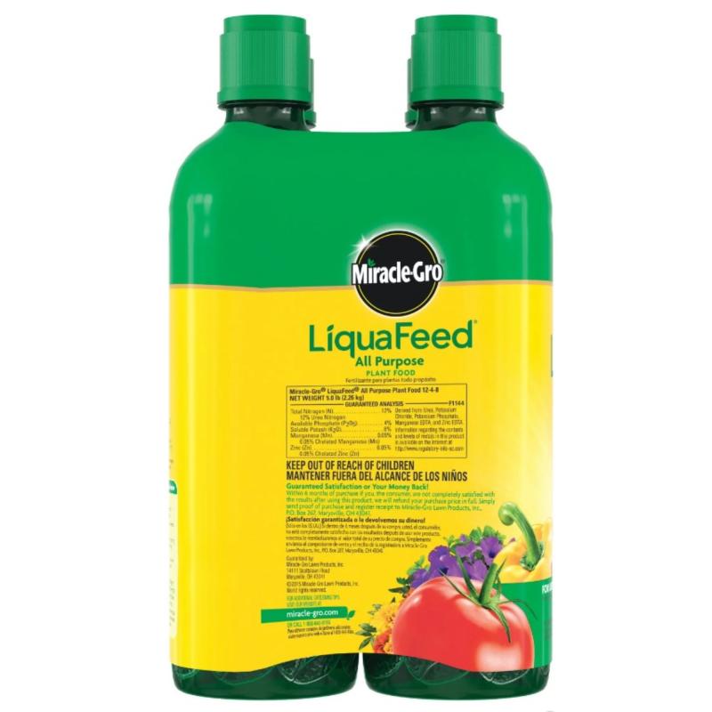 An image of Liquafeed All Purpose Plant Food Miracle-Gro 4 - 16 oz