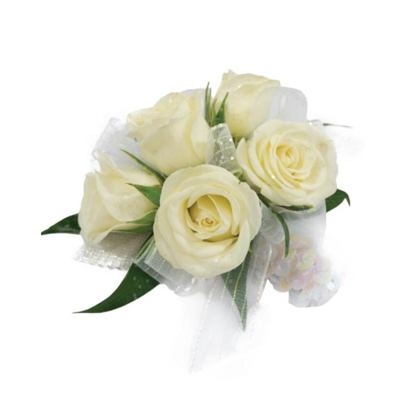 An image of Corsage Spray Rose Turquoise Bracelet