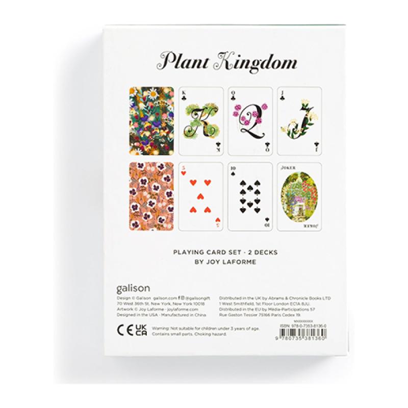 An image of Plant Kingdom Playing Card Set