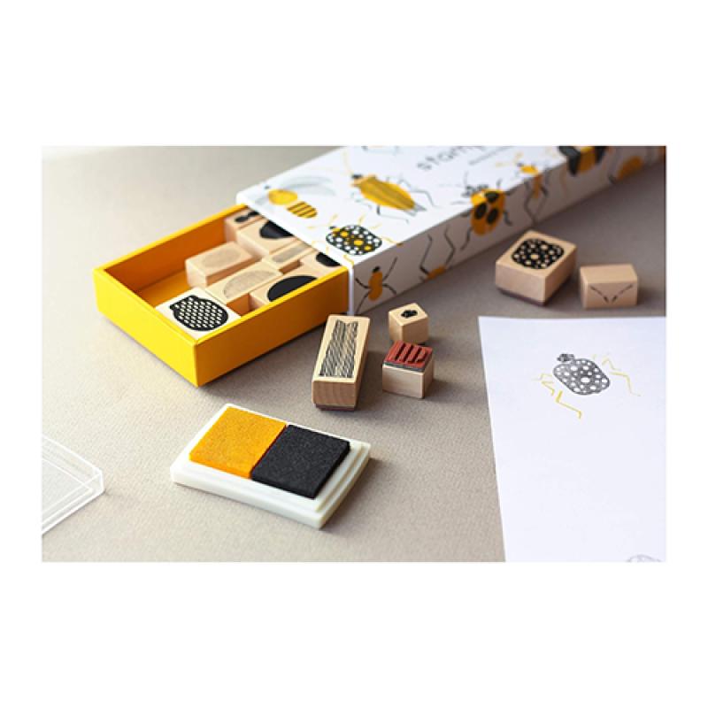 An image of Stamp Bugs By Barbara Dziadosz