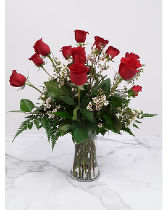 An image of One Dozen Roses Novelty