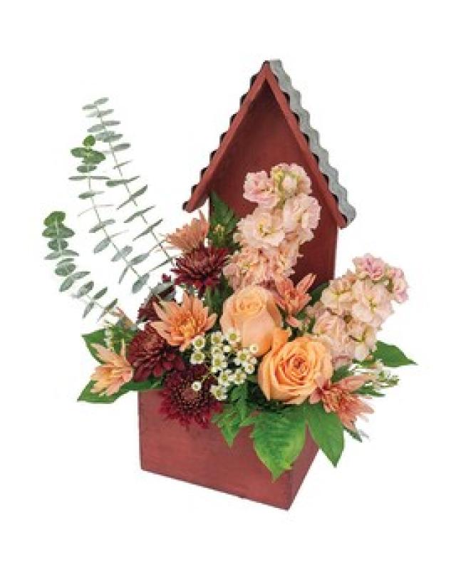 An image of Rustic Charm Birdhouse Standard