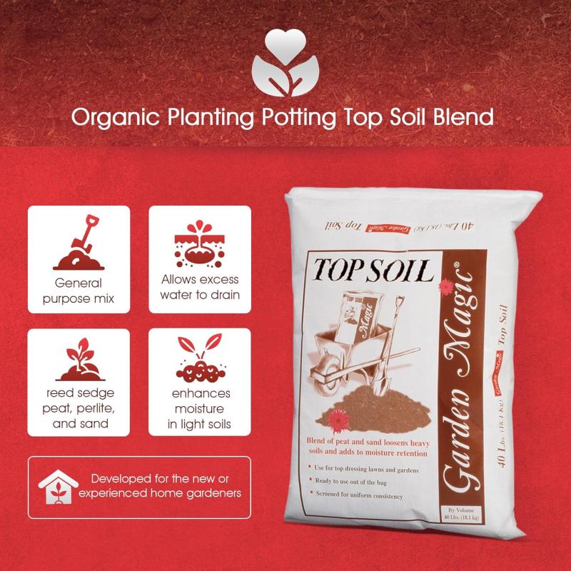 An image of Top Soil Garden Magic 40 lb
