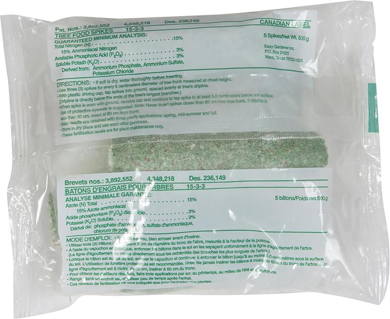 An image of Tree & Shrub Fertilizer Spikes 15-3-3 Jobe's 5 ct