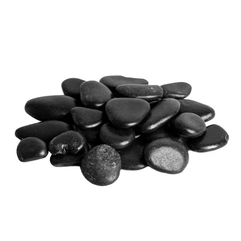 An image of Decorative Filler Stones White, Black, Tiger 25 oz