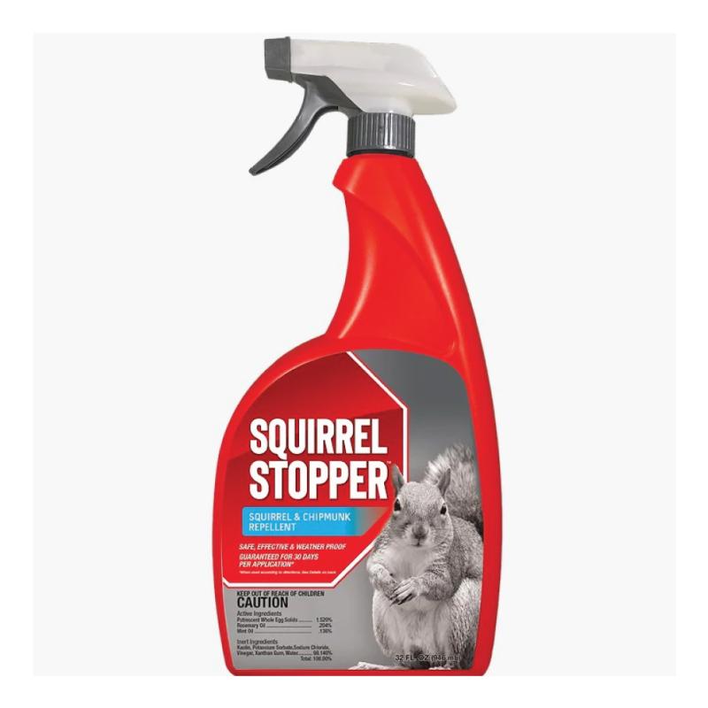 An image of Squirrel Stopper - Squirrel & Chipmunk Repellent Messinas 32 oz