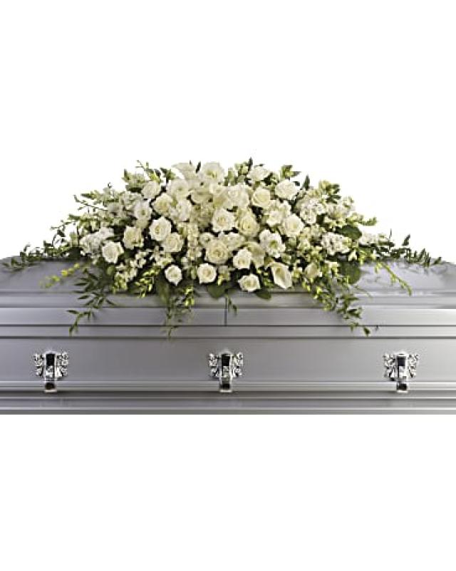 An image of Purity and Peace Casket Spray